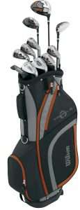 Wilson Men’s Profile XLS Complete Package Golf Set, Right Handed