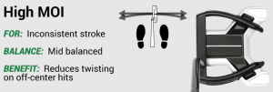 Putter for High MOI putting style