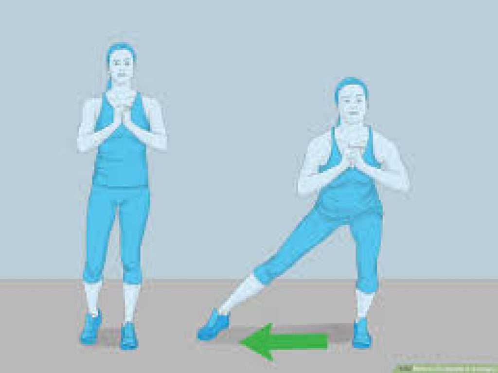 Lateral Lunges - golf tips