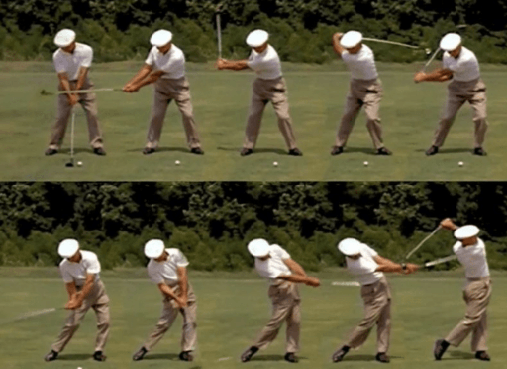 VIDEOS: Increase Power in Your Golf Swing - Top Exercises for Golfers 5 Jay Smolak - Photography - Golf Swing of Ben Hogan
