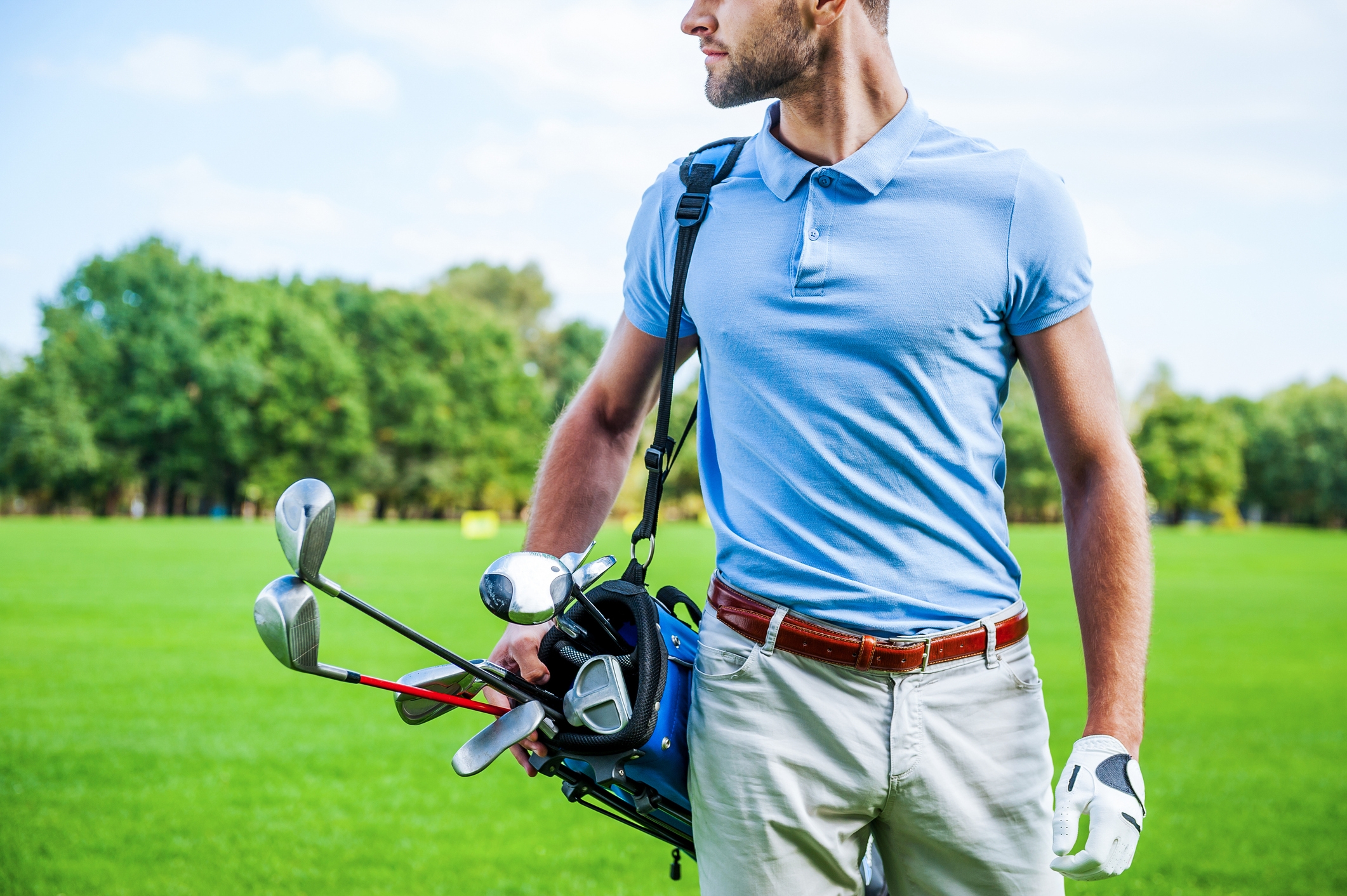 Golf shirts for men