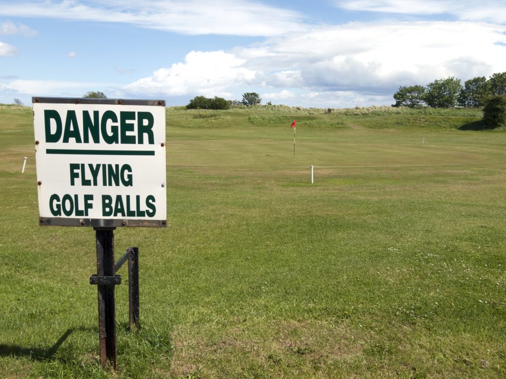 Learn how to play golf - yell Fore!