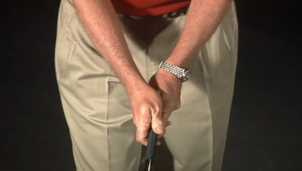Gripping the golf club - golf swing