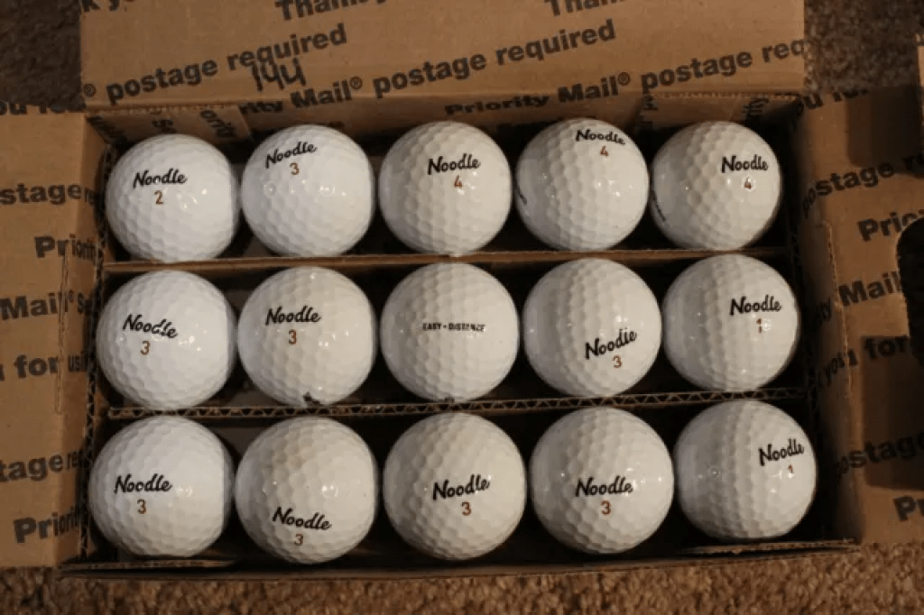 Noodle Golf Balls