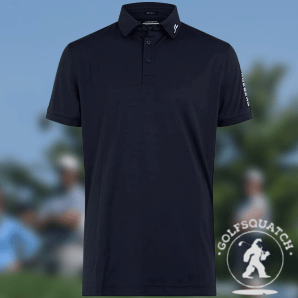 J Lindeberg Mens Tour Tech Regular Fit Golf Polo