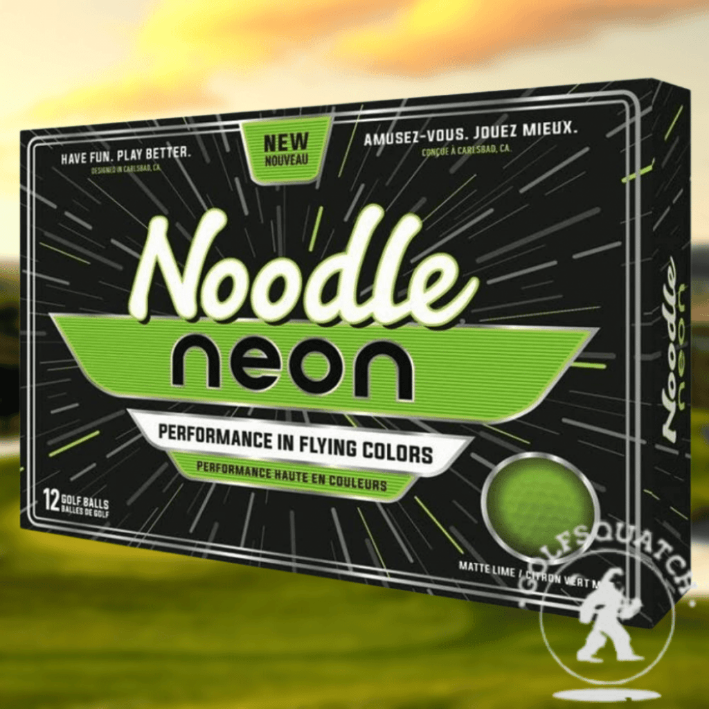 TaylorMade Noodle Neon Matte Color Golf Balls
