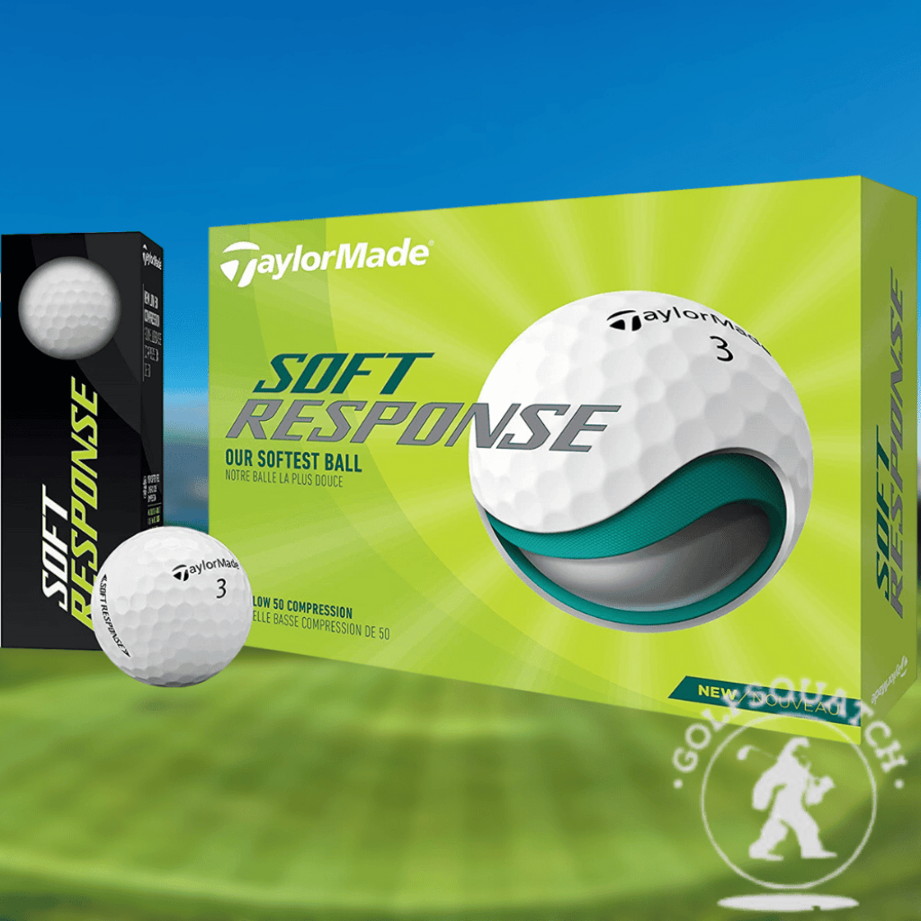 Best Golf Balls For Seniors: 2023 Review 2 TaylorMade Unisex's Soft Response Golf Ball