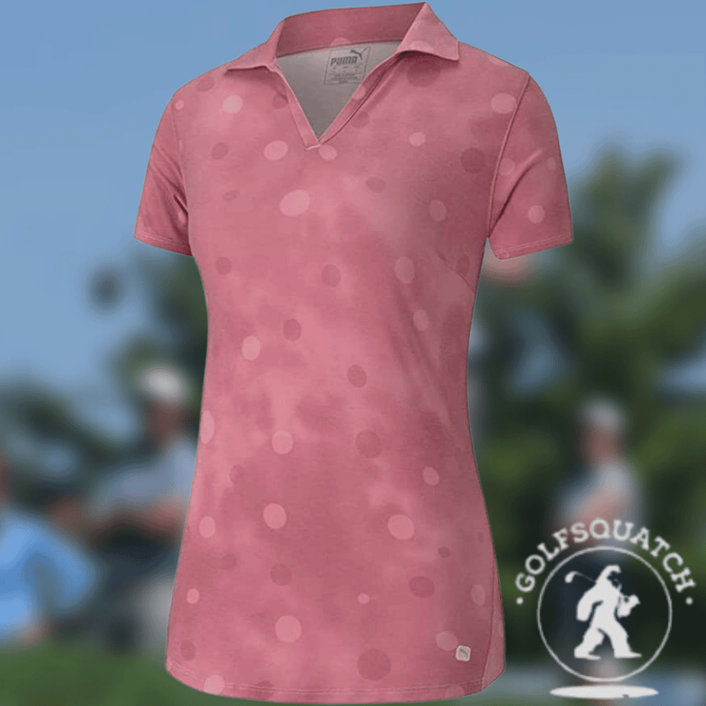 PUMA Women's Golf 2020 Polka Dye Polo