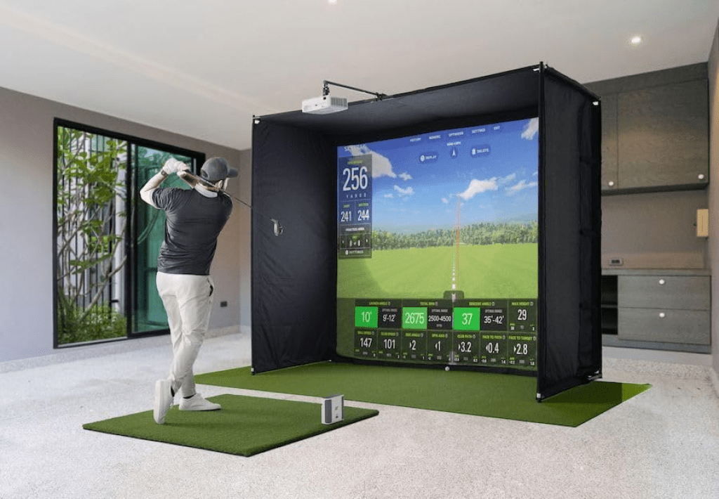 SkyTrak's Best Home Golf Simulator - SwingBay